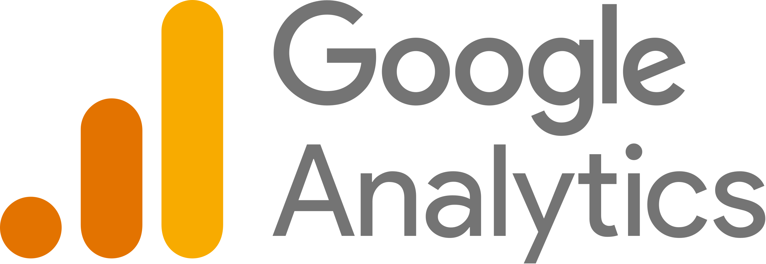 Archivo:Logo Google Analytics.svg - Wikipedia, la enciclopedia libre