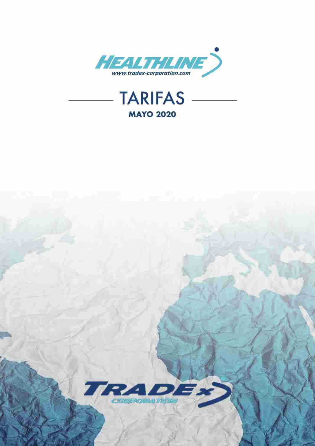 Healthline Tarifas Mayo 2020
