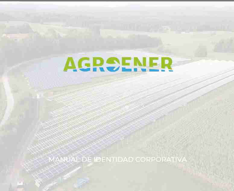 Manual de Identidad Corporativa de Agroener