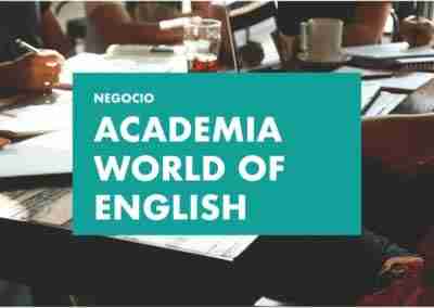 Comprasentubarrio. Academia World English