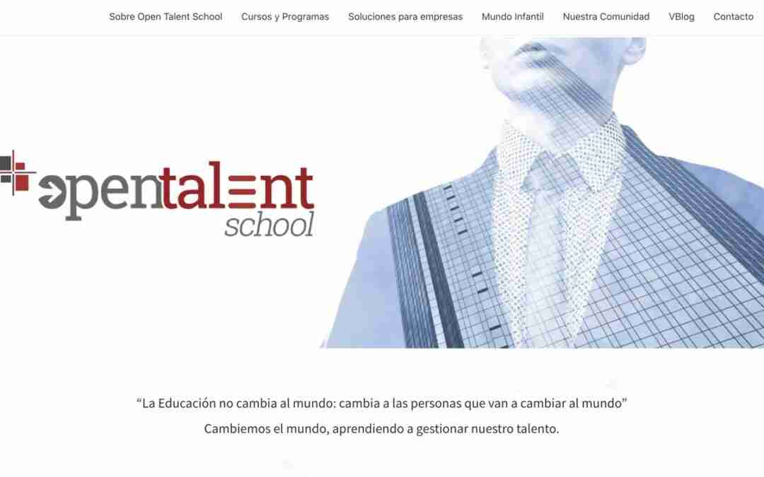 Open Talent School (web project)