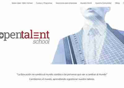 Open Talent School (web project)
