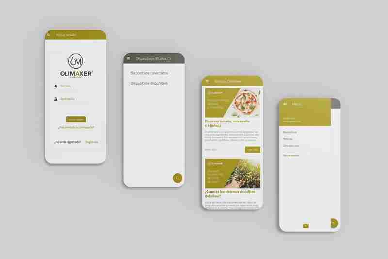 Diseño UX/UI – App Olimaker Country Home