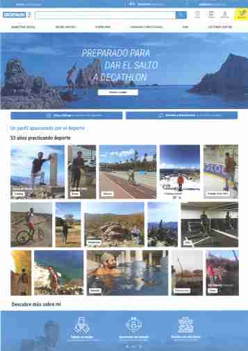 Decathlon – CV Personalizado