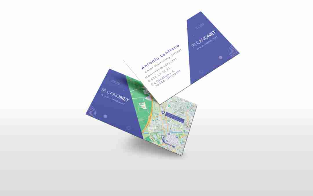 Tarjeta Empresa Informática Cano