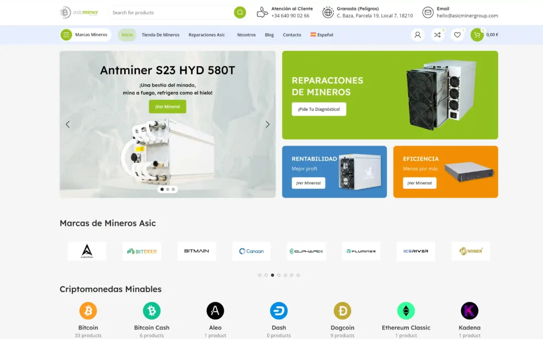 Asic Miner Group – Ecommerce